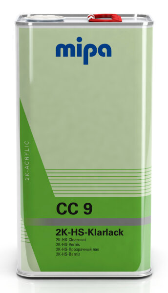 Mipa 2K-HS-Klarlack CC9 5,0 Liter