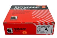 RHYNOGRIP Red Line Scheiben 150 mm, Lochung: 8+1H, Körnung: P180