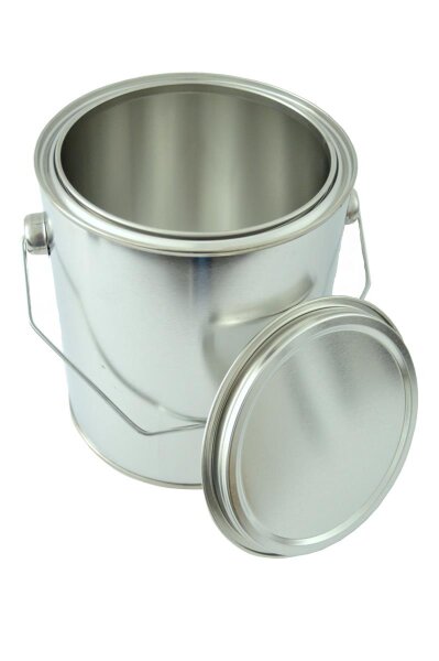 MP Leerdose Weißblech blank inkl. Deckel 2,0 Liter