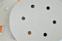RHYNOGRIP White Line Scheiben 150 mm 6H Körnung: P180, Lochung: 6H