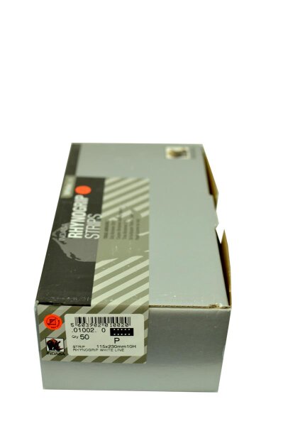 RHYNOGRIP White Line Streifen, Lochung: 22H,  115 x 230 mm, Körnung: P 180