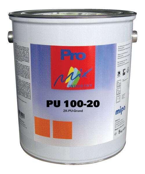 Mipa 2K-PU-Grundierung RAL 9006 Weißaluminium 10,0 kg