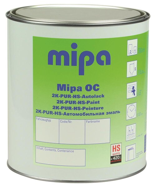 2K-OC-Acryl-Lack in Ihrem Wunschfarbton 0,25 Liter