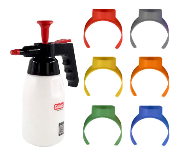 Pumpsprüher 1000 ml Füllvermögen + Codier Ringe